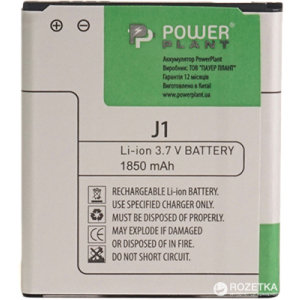 Акумулятор PowerPlant Samsung Galaxy J1 (EB-BJ100CBE) 1850mAh краща модель в Луцьку