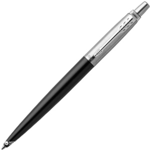 Ручка кулькова Parker Jotter 17 Bond Street Black CT BP Синя Чорний корпус (16 232) в Луцьку