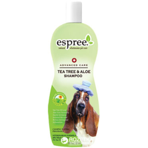 Шампунь Espree Tea Tree & Aloe Shampoo с маслом чайного дерева для собак 591 мл (e00387) лучшая модель в Луцке