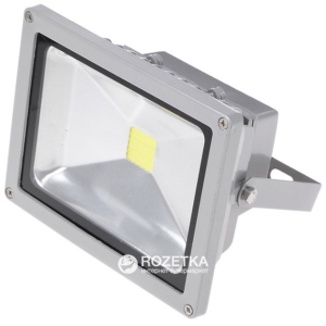 Прожектор светодиодный Brille HL-06/20W LED CW IP65 (L25-002)