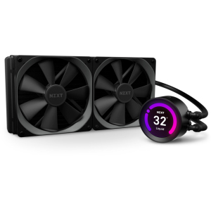 купити Система рідинного охолодження NZXT Kraken Z63 - 280 мм AIO Liquid Cooler with LCD Display (RL-KRZ63-01)