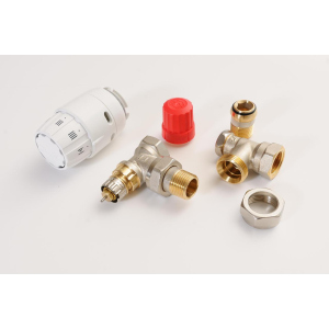 Комплект термостатический Danfoss RAS-C2 + RA-N + RLV-S 1/2", угловой (JN63013G2219) в Луцке