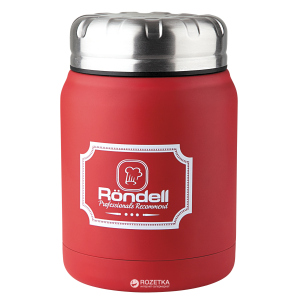 Термос харчовий Rondell Picnic 0.5л Red (RDS-941) краща модель в Луцьку