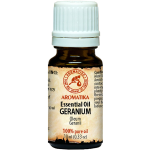 Ефірна олія геранієва Ароматика Geranium Essential Oil 10 мл (4820177020962) краща модель в Луцьку