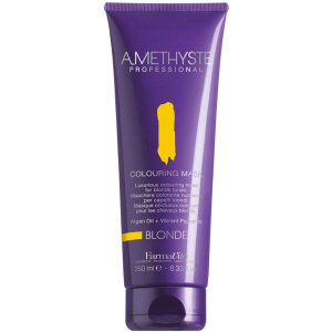 Маска окрашивающая Farmavita Amethyste Blonde Mask для оттенков блонда 250 мл (8022033016270) лучшая модель в Луцке