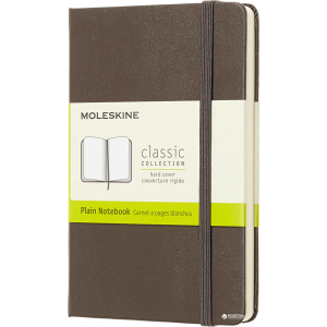 Нотатник Moleskine Classic 9 х 14 см 192 сторінки без линівки Коричневий (8058341715291) краща модель в Луцьку