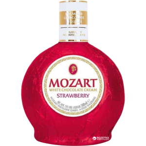 Ликер Mozart Cream Strawberry 0.5 л 15% (9013100003490) лучшая модель в Луцке