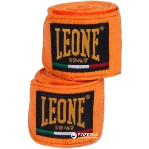 Бинты для рук Leone Orange 3.5 м (2265_500097) ТОП в Луцке