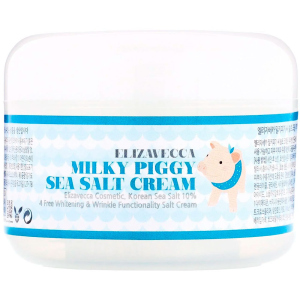 хорошая модель Солевой коллагеновый крем для лица Elizavecca Milky Piggy Sea Salt Cream 100 мл (8809071369274)