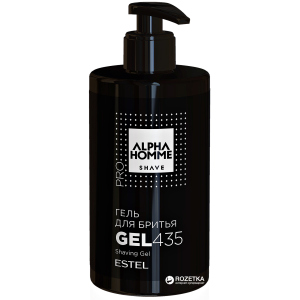 Гель для гоління Estel Professional Alpha Homme 435 мл (4606453052182) ТОП в Луцьку