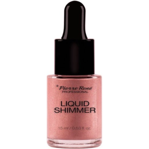 Основа під макіяж Pierre Rene Liquid Shimmer 02 рожеве золото 15 мл (3700467830437) ТОП в Луцьку