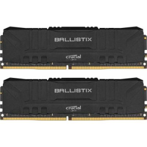 Модуль памяти для компьютера DDR4 16GB (2x8GB) 3200 MHz Ballistix Black MICRON (BL2K8G32C16U4B) надежный