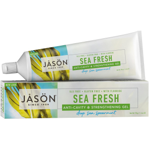 Гелевая зубная паста Jason против зубного камня Sea Fresh с коэнзимом Q10 170 г (078522015307) ТОП в Луцке