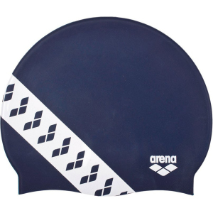 Шапочка для плавання Arena Team Stripe Cap 001463-701 Navy (3468336074985) ТОП в Луцьку