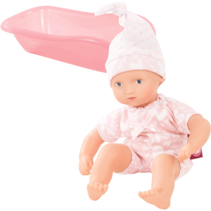 Набір Ляльок Gotz Mini Aquini Дівчатка 16см (6шт) та ванна (3402890) (4001269028909) ТОП в Луцьку