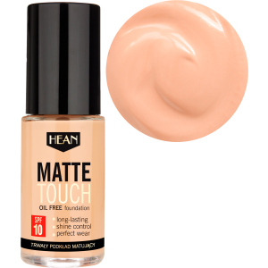 Основна основа Hean Matte Touch foundation 007 пісок 30 мл (5907474472324) в Луцьку