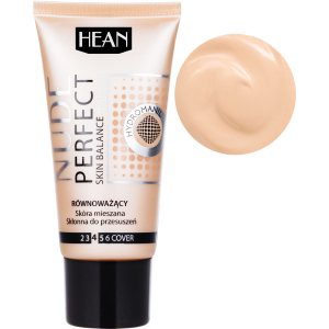 Основа под макияж Hean Nude Perfect foundation 600 ваниль 30 мл (5907474428017) лучшая модель в Луцке