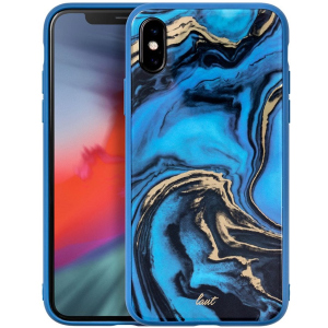 Панель Laut Mineral Glass для Apple iPhone X/Xs Blue (LAUT_IP18-S_MG_MBL) рейтинг