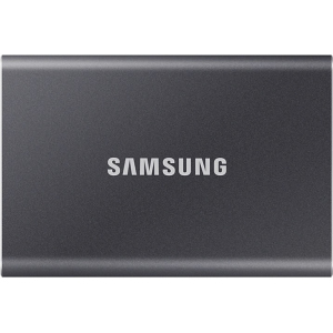 Samsung Portable SSD T7 2TB USB 3.2 Type-C (MU-PC2T0T/WW) зовнішній сірий в Луцьку