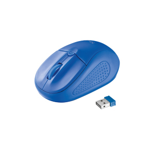 хорошая модель Мышь TRUST Primo Wireless Mouse blue(20786)