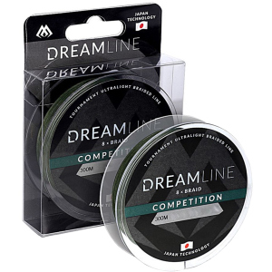 Шнур Mikado Dream Line Competition 8-Braid 300 м 0.18 мм 18.32 кг Зелений (ZDL000G-300-018) в Луцьку