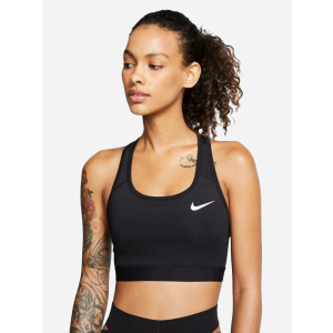 Спортивний топ Nike Swoosh Band Bra Non Pad BV3900-010 M Чорний (193655466694) краща модель в Луцьку