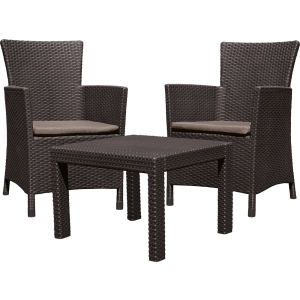 Набор мебели Allibert Rosario Balcony Set Коричневый (8711245130422) надежный