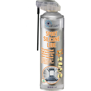 Силиконовая смазка High Tech Aerosol HTA Sport Silicone Lube для беговых дорожек и тренажеров 500 мл (01051) ТОП в Луцке