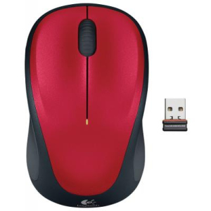 Миша Wireless Logitech M235 (910-002496) Red USB ТОП в Луцьку