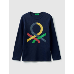 Футболка с длинными рукавами United Colors of Benetton 3I9WC14Q3.G_252 S (8032845392721) лучшая модель в Луцке