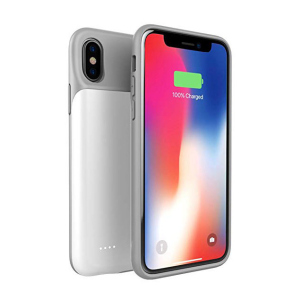 Акумулятор чохол Power Bank AmaCase для Apple iPhone X, iPhone XS White (3200 мАг) краща модель в Луцьку