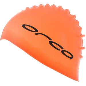 Шапочка для плавання Orca Silicone Swimcap Orange (DVA00054) ТОП в Луцьку