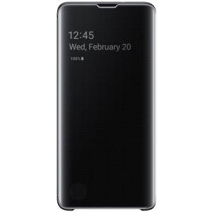 Оригинальный смарт чехол книжка Samsung Galaxy S10 G973 S-View Flip Cover Black