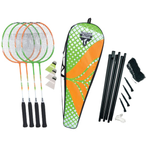 Набір для бадмінтону Talbot Torro Badminton Set 4 Attacker Plus (449406) краща модель в Луцьку