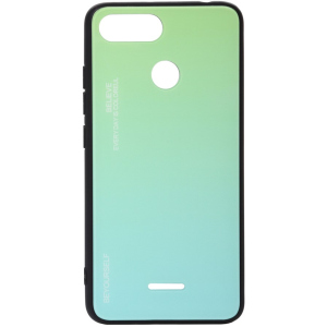 Панель BeCover Gradient Glass для Xiaomi Redmi 6/6A Green-Blue рейтинг