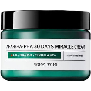 Крем для обличчя Some By Mi AHA/BHA/PHA Pha 30 Days Miracle Cream для проблемної шкіри 50 мл (8809326334224) ТОП в Луцьку