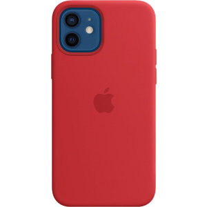 хорошая модель Панель Apple MagSafe Silicone Case для Apple iPhone 12/12 Pro Red (MHL63ZE/A)