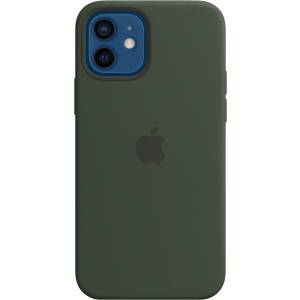 Панель Apple MagSafe Silicone Case для Apple iPhone 12/12 Pro Cypress Green (MHL33ZE/A)