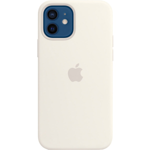 Панель Apple MagSafe Silicone Case для Apple iPhone 12/12 Pro White (MHL53ZE/A) лучшая модель в Луцке