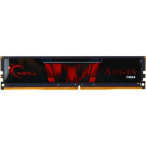 Модуль пам'яті для комп'ютера DDR4 16GB 2666MHz AEGIS Black G.Skill (F4-2666C19S-16GIS) краща модель в Луцьку