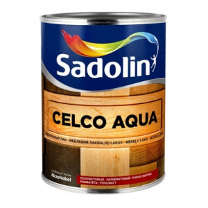 Лак для стін Sadolin Celco Aqua Матовий Безбарвний 2.5 л ТОП в Луцьку