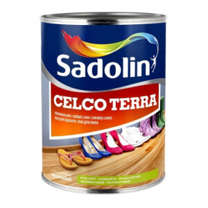 Лак для підлоги Sadolin Celco Terra Напівглянцевий Безбарвний 6 x 1 л ТОП в Луцьку