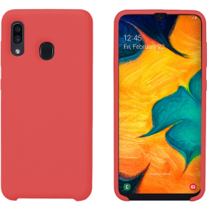 хорошая модель Панель Intaleo Velvet для Samsung Galaxy A30 Red