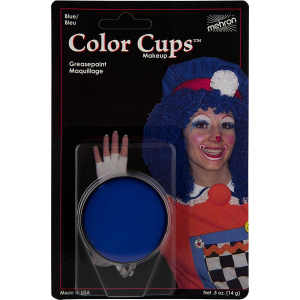 Кремовый грим Mehron Color Cups Blue 12 г (CCC-BL) (764294502052) ТОП в Луцке