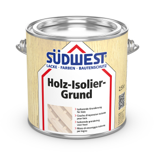 Зафарбовуюча ґрунтовка-перекриття для захисту деревини SUDWEST Holz-Isolier-Grund на алкідній основі 2.5 л (30290-004) лучшая модель в Луцке