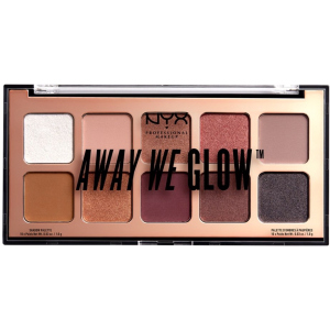 Тени для век NYX Professional Makeup Away We Glow Shdw Plt 01 Lovebeam 10 г (800897153984) ТОП в Луцке