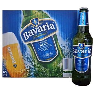 Упаковка пива Bavaria світле відфільтроване 5% 0.5 л x 15 шт (8714800013581) в Луцьку