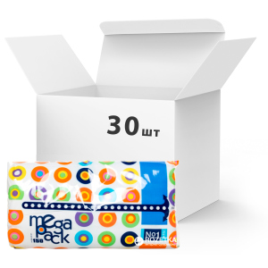 Упаковка салфеток универсальных Bella №1 Mega Pack бумажных двухслойных 30 пачек по 100+50 шт (BE-042-U150-008) ТОП в Луцке