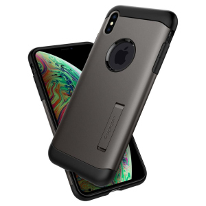 купити Чохол Spigen Slim Armor для iPhone XS/X Gunmetal