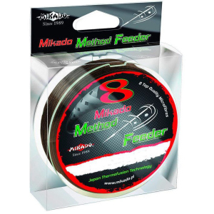 Шнур Mikado 8 Octa Method Feeder Braid 300 м 0.08 мм 5.15 кг Brown (Z45-008) рейтинг